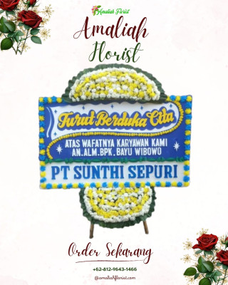 Papan Bunga Duka di Cintamulya